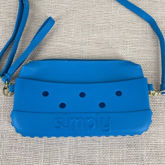 Simply Southern Crossbody, small purse, wrist strap, Beach Bright Blue - Picture 3 of 9